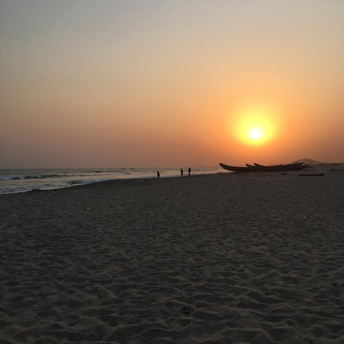 Bojo Beach in Ghana